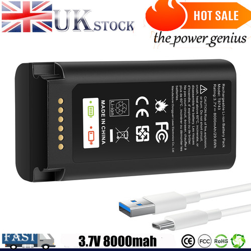 8000mah security rechargeable - 8000mah,